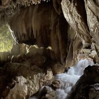 Unutrašnjost špilje na rafting turi Špilja Cetina