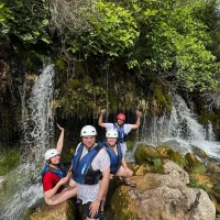 Experience the cold refreshing waterfalls in Croatia Hooliday in Croatia near Omiš and Split