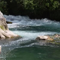 Natural beauty of Cetina river in Croatia